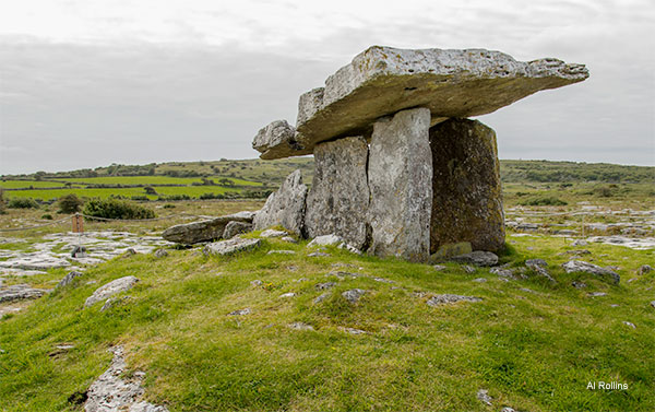 5000 Year Old Portal Tomb by Al Rollins